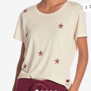 NWT PEACE LOVE WORLD ELVIS TEE STARS SHORTS SLEEVE